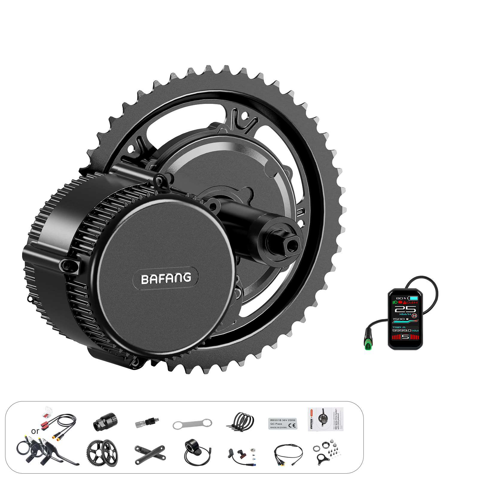 Kit de motor central Bafang de - Bafang Bbs02B 48V 750W Mid Drive Kit reseña y precio