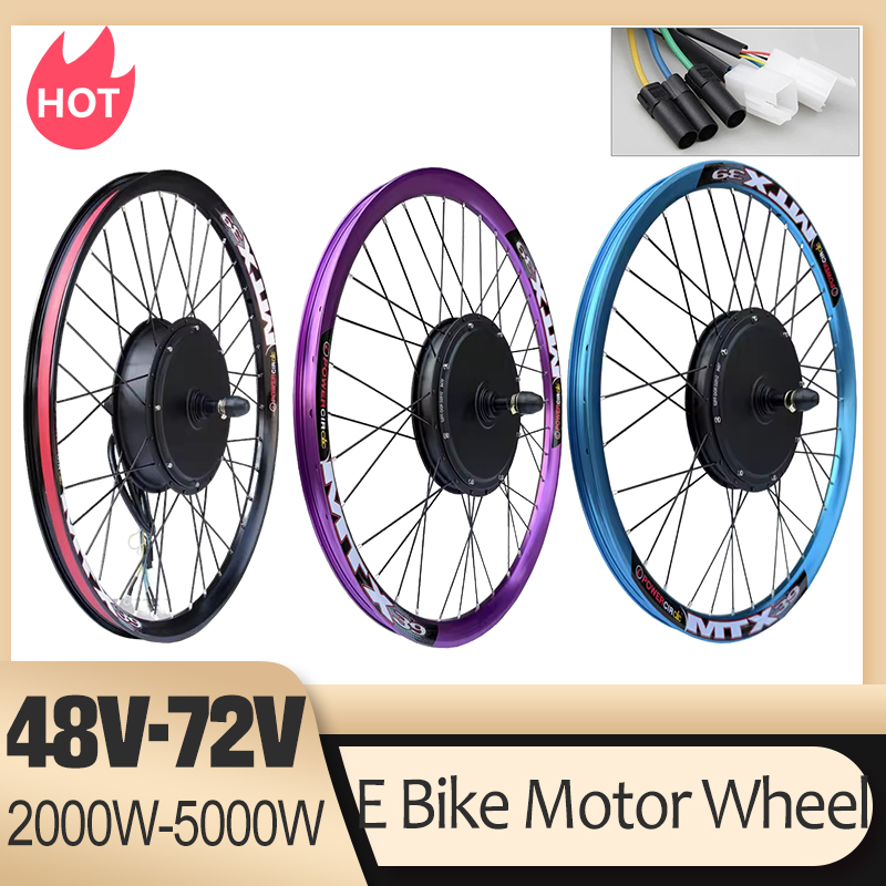 Kit de Conversión para Bicicle - 72V 5000W Hub Motor Kit reseña y precio