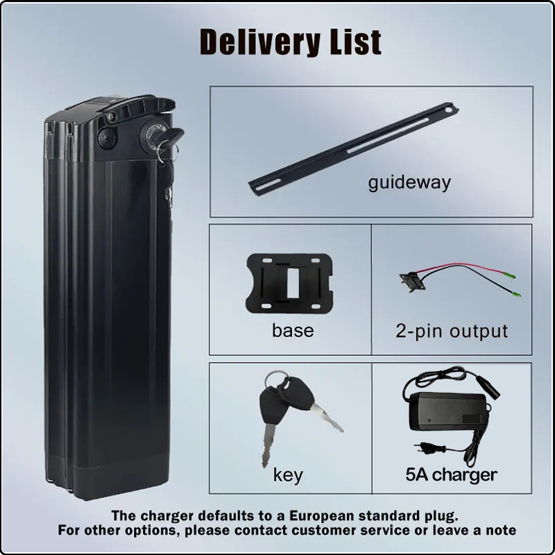 Batería de Litio Silver Fish p - Electric Bicycle Battery 72V 30Ah reseña y precio
